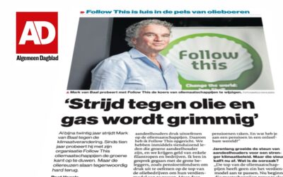 ‘Strijd tegen olie en gas wordt grimmig’