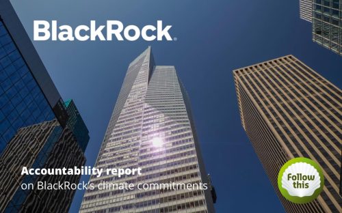 BlackRock Follow This accountability report 2025