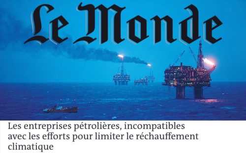 Le Monde sept 2020