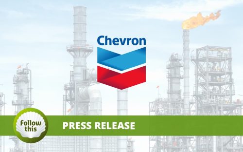 PRESS RELEASE CHEVRON