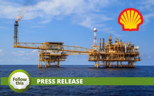 SHELL oil rig